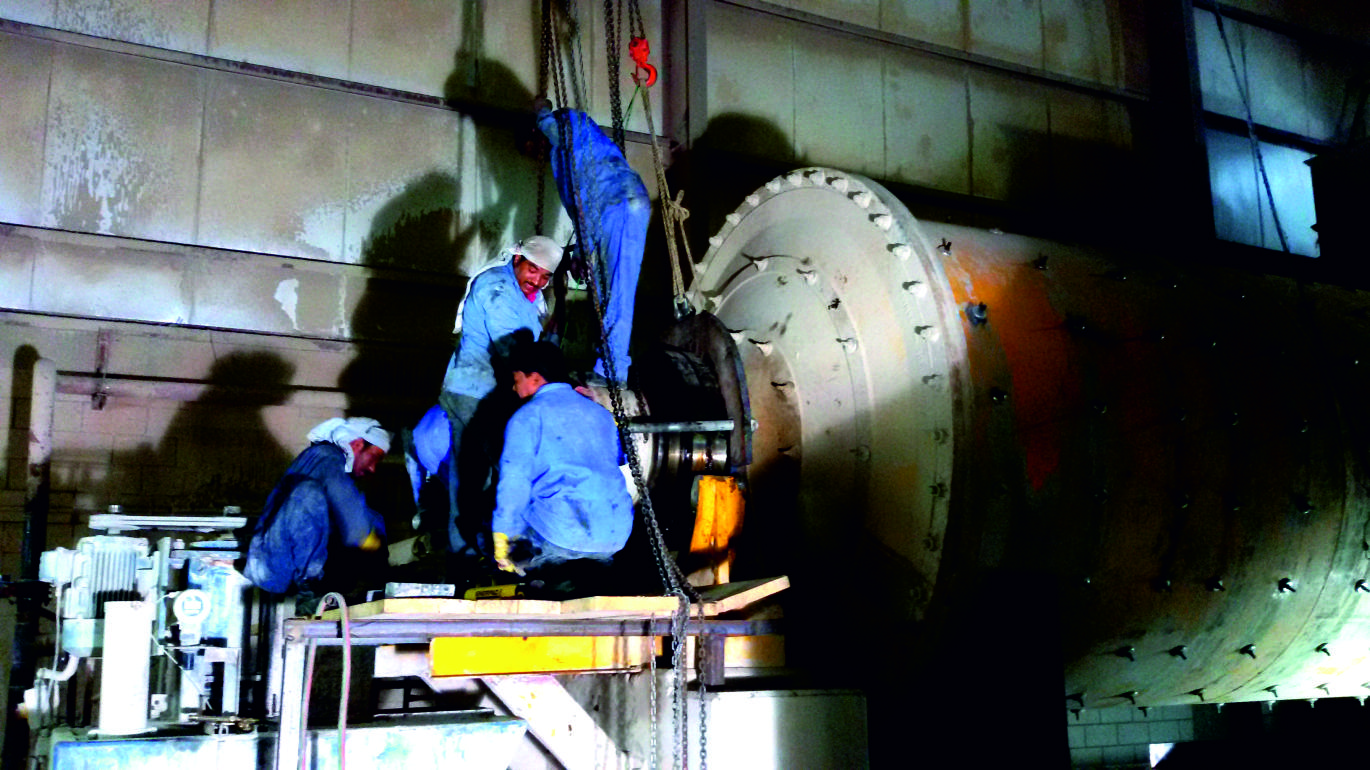 Ball Mill Bearing Replacement & Precision Alignment - Image 3