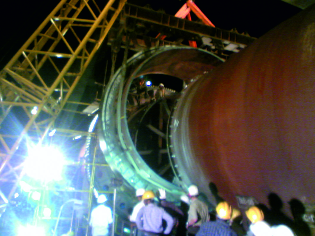 Rotary Kiln Tyre Replacement & Alignment - Image 3